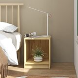 vidaXL noćni ormarić 35,5 x 33,5 x 41,5 cm od masivne borovine Cijene