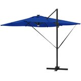 Roma Suncobran Plava 286 x 284 x 270 cm Aluminij i poliester | shoptok.hr