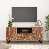TV ormarić 105 x 33,5 x 46 od obnovljenog i konstruiranog drva | shoptok.hr