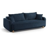 Micadoni Tamno plava sklopiva/s prostorom za odlaganje sofa 231 cm Elen – | shoptok.hr