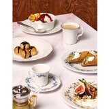 BonBistro Bijeli/plavi porculanski čajni tanjurić ø 12 cm Retro – | shoptok.hr