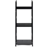 Modern Home LOFT polica za knjige, 3 razine, crna | shoptok.hr