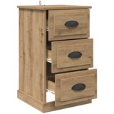  Noćni ormar s ladicama Umjetnički hrast 39 x 39 x 67,5 cm | Eponuda.ba