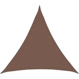 Jedrilica za sunčevu sjenu Smeđa 2 x 2 x 2 m HDPE | shoptok.hr