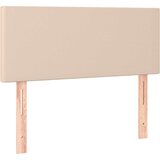  s oprugama i madrac cappuccino 90x200 cm od umjetne kože | shoptok.hr