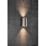 Nordlux Spoljna zidna lampa CANTO 2xGU10/28W/230V IP44 nerđajući čelik | Eponuda.com
