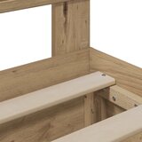  Bed Frame with Storage and Headboard Artisan Oak 160 x 200 cm | shoptok.hr