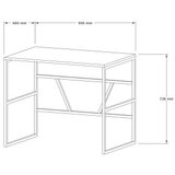 Hanah home Radni sto 90x60​​x74cm Hrast | Eponuda.ba