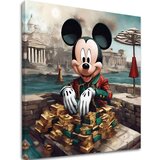  Slika na platnu - mickey mouse u luxusu | different dimensions Cijene