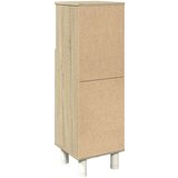 vidaXL Kopalniška omarica sonoma hrast 30,5x30x95 cm inženirski les | Shoptok.si