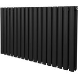 Monster ovalni stebričasti radiator – 600 mm x 1020 mm – črn, (21569809) Cene