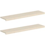  Prozorske klupice 2 kom. Bijela 120 x 25 x 2 cm | shoptok.hr