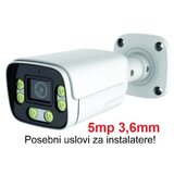 Gembird CAM-IP5MP-HAQ60D GMB kamera 5mp APP P6SLite 3.6mm-F1.4 POE, IP66 DuaL LED 6xIR+6xFull Color, MIC,25m | ePonuda.com