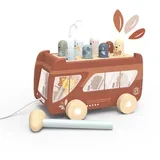 dečija igračka veseli autobus sa čekićem, 2+, 20.7x10.7x14.1 cm