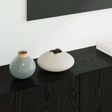 TV zidna jedinica Zidne 5 pcs Crni hrast Konstruirano drvo | shoptok.hr