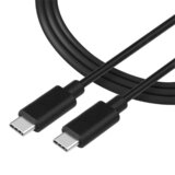  Podatkovni kabel Type C na Type C dožina 0,3 m Quick Charge - črn Cene