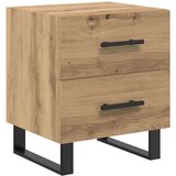 vidaXL Noćni ormar hrast artisan 40 x 35 x 47.5 cm Konstruirano drvo | shoptok.hr