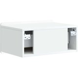  Stenski nočni omarici s predalom 2 pcs Bela 49 x 34,5 x 24 cm, (5000209441) | Shoptok.si
