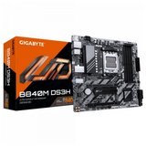 Gigabyte B840M DS3H Motherboard - AMD Ryzen 9000 CPUs, 8+2+2 Phases VRM, up to 8200MHz DDR5, 2xPCIe 4.0 M.2, 2.5GbE LAN, USB 3.2 Gen 1 | shoptok.hr