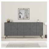 Hanah home konzolna komoda dune - antracit | ePonuda.com