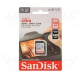 San Disk SDXC Ultra 128GB Ultra, SDSDUNB-128G-GN6IN | Eponuda.com