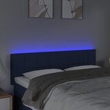  LED uzglavlje plavo 144x5x78/88 cm od tkanine | Eponuda.ba