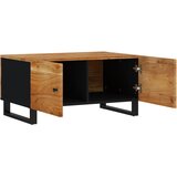  Stolić za kavu 80x50x40 cm od drva bagrema i konstruiranog drva | shoptok.hr