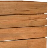 In Visoka greda 100x40x72 cm reciklirana tikovina in jeklo | Shoptok.si