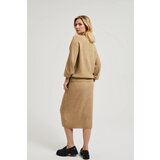 Marisse Women's Skirt Z-Sc-4500 Beige Mel | Shoptok.si