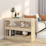 vidaXL Ormarić za knjige / pregrada boja hrasta sonome 100x30x72 cm Cijene