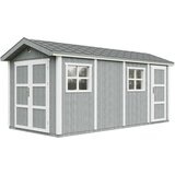 Timbela Vrtna hišica vrhunske kakovosti 11,47 m² - V252x250x530 cm - s tlemi in bitumenskimi ploščicami - M915C-CAVERN STEEL, (5000117181) | Shoptok.si