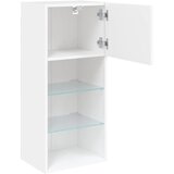 TV ormarići s LED svjetlima 2 kom bijeli 40,5 x 30 x 90 cm | shoptok.hr