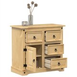 vidaXL Komoda Corona 87x40x76 cm trdna borovina | Shoptok.si