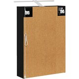  Kupaonski ormar s ogledalom Crni hrast 50 x 14,5 x 70 cm | shoptok.hr
