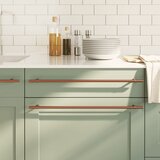 vidaXL Ročaji za omarico 20 kosov bron 480 mm nerjaveče jeklo | Shoptok.si