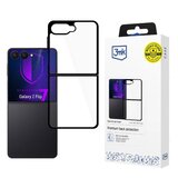 3mk Etui SATIN ARMOR + za Samsung Galaxy Z Flip7 - črn, prozoren | Shoptok.si
