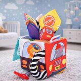  Mekana senzorna kocka sa zrcalnim automobilima i prometnim znakovima za malu djecu | shoptok.hr