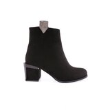 DGN 770-22k Women's Zipper Detailed Heeled Boots. Cene