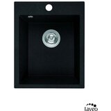 LAVEO Granitna sudopera Chichi 39x48cm Crna | ePonuda.com