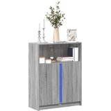  Komoda s LED svjetlima boja hrasta sonome 77x34x100 cm drvena | Eponuda.ba