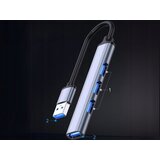  4 vratni USB 3.0 razdelilnik priklopna postaja razdelilec splitter 5Gbps Slike