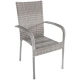Outdorlife bay siva baštenska stolica od ratana  Cene