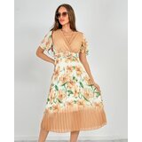 Resti Women's pleated floral midi dress | Eponuda.ba