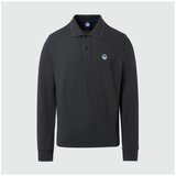 North Sails Polo majice dolgi rokavi POLO LONG SLEEVE Siva Cene