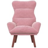  Fotelja Ružičasta 69 x 74 x 93 cm Baršun | shoptok.hr
