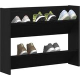  Ormar za cipele Crni hrast 82 x 18 x 60 cm Konstruirano drvo | shoptok.hr