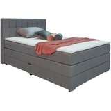 Hom`in POSTELJA BOXSPRING x , les, tekstil, leseni material siva | Shoptok.si
