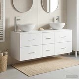  Set ormarića za kupaonicu 3 kom. Bijela 49,5 x 41 x 64,5 cm | shoptok.hr