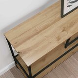  Konzolna stolica s policom Umjetnički hrast 100 x 30 x 75 cm | shoptok.hr