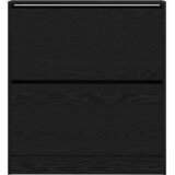  Ormar za cipele Crni hrast 80 x 21 x 87,5 cm Konstruirano drvo | shoptok.hr